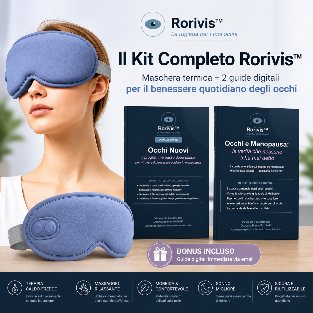 MASCHERA RORIVIS + KIT COMPLETO