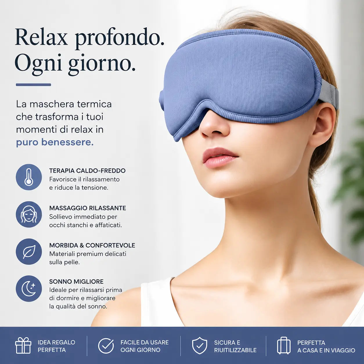 MASCHERA PER OCCHI SECCHI DA MENOPAUSA