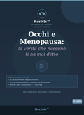 eBook — "Occhi e Menopausa: la verità che nessuno ti dice"